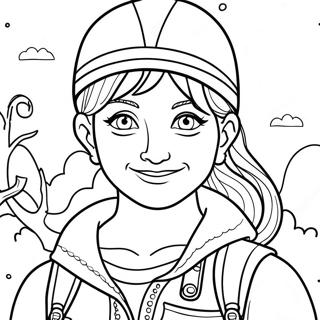 Omalovánka Amanda The Adventurer Omalovánky