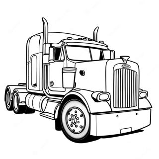 Omalovanka Peterbilt Nakladniho Vozu 93068-32564