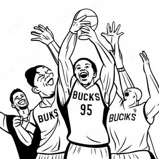 Omalovanka Hracu Bucks Oslavujicich 93123 32618