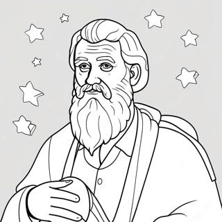 Omalovanka Abrahama Se Hvezdami 93405-32825