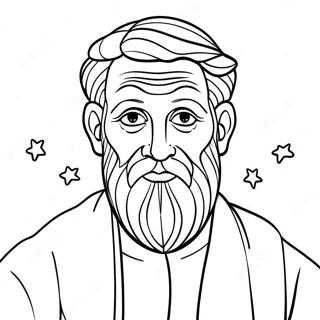 Omalovanka Abrahama Se Hvezdami 93405-32827