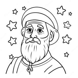 Omalovanka Abrahama Se Hvezdami 93405-32828