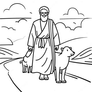 Omalovanka Abrahamovy Cesty 93408-32838