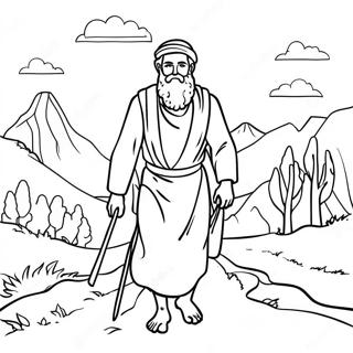 Omalovanka Abrahamovy Cesty 93408-32839