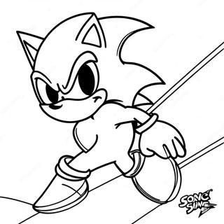Omalovanka Dynamickeho Stribrneho Sonica V Akci 93946-33248