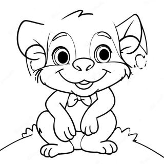 Omalovanka Zlomyslnych Kousku Blitza 94051-33337