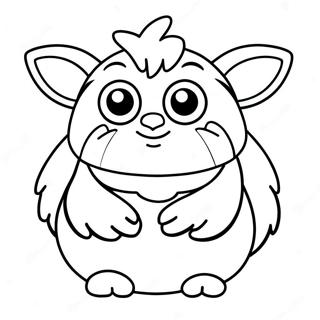 Furby Omalovánky