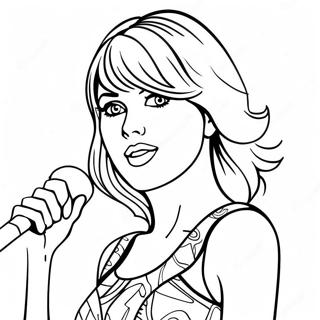 Omalovanka Barevneho Koncertu Taylor Swift 94667-34004