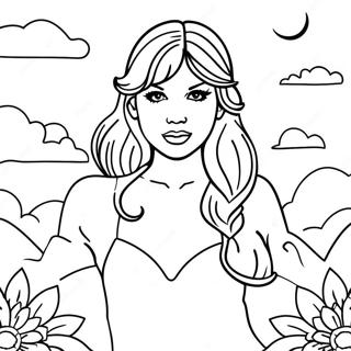Omalovanka Podivneho Alba Taylor Swift Folklore 94669-34012