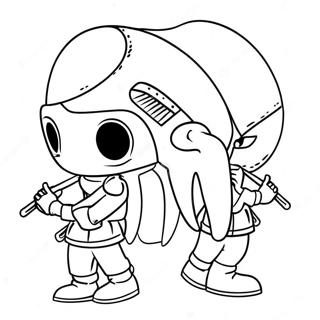 Omalovanka Maskovaneho Strazce Ze Squid Game 94799 34111