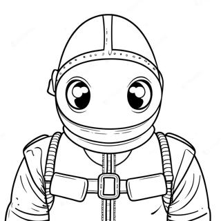 Omalovanka Maskovaneho Strazce Ze Squid Game 94799 34112