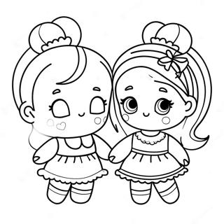 Omalovanka Roztomile Lol Panenky 95157 34384