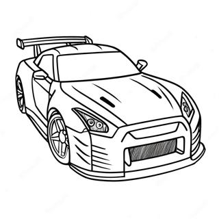 Omalovanka Rychleho Zavodniho Auta Gtr 95691-34837