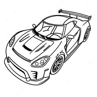 Omalovanka Rychleho Zavodniho Auta Gtr 95691-34840