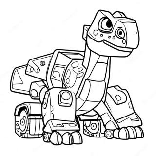 Dinotrux Omalovánky