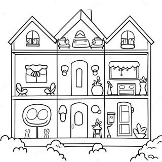 Roztomila Omalovanka Papiroveho Domecku Toca Boca 95820-34944