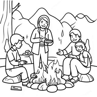 Rodinne Setkani U Taboraku Omalovanka 96182 35223