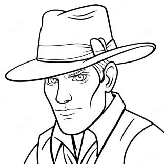 Omalovanky Odhodlaneho Ashe V Jeho Cepici 96597 35549