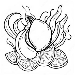 Omalovanka Takis S Ohnem A Limetkou 97237-36208