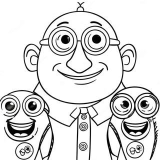 Omalovanka Gru S Mimonemi 97262-36223