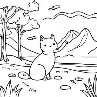 Omalovanka Pokojna Priroda 97340-36288