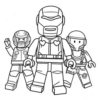 Omalovanka Lego Fortnite Skins 97572 36472