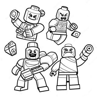 Omalovanka Akcni Lego Fortnite 97573 36475