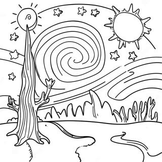 Omalovanka Hvezdna Nocni Obloha 97623-36509