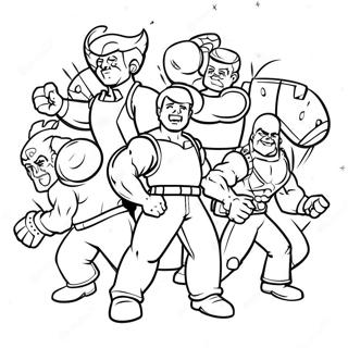 Omalovanka Postav Brozone V Akci 97647 36523