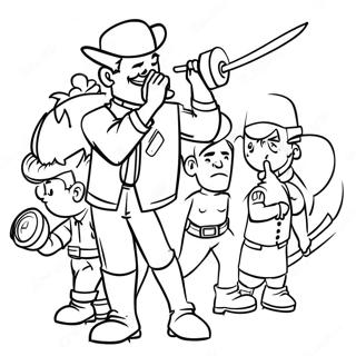 Omalovanka Postav Brozone V Akci 97647-36615