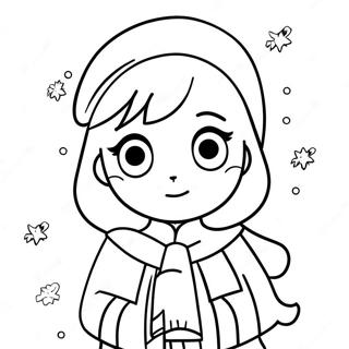 Anime Vanocni Omalovanka 97827-36795