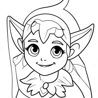 Vesele Anime Elfove Omalovanka 97830-36807
