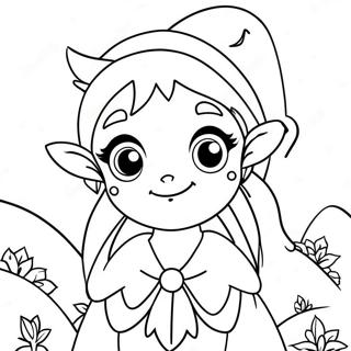 Vesele Anime Elfove Omalovanka 97830-36808