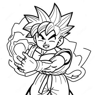 Omalovanka Goku S Kamehameha 97882 36846