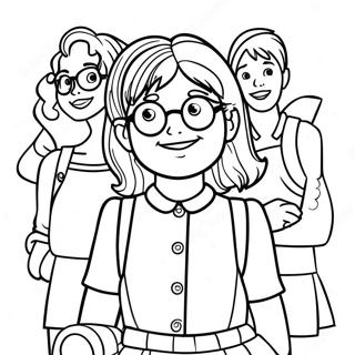 Junie B. Jones Omalovánky