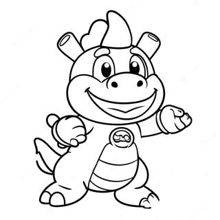 Omalovanka Bowsera Jr S Nezbednym Usmevem 98087 37004