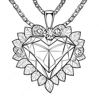 Omalovanka Trpytiveho Diamantoveho Nahrdelniku 98548-37359