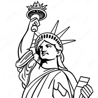 Omalovanka S Odvaznou Sochou Svobody 98627-37425