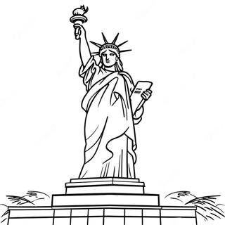 Omalovanka S Odvaznou Sochou Svobody 98627-37427