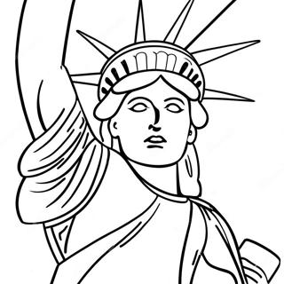 Omalovanka S Odvaznou Sochou Svobody 98627-37428