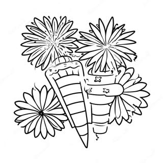 Omalovanka S Zivymi Ohnostroji Na Den Nezavislosti 98628-37432