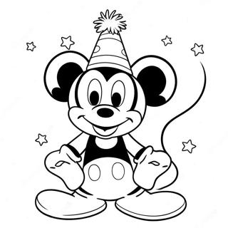 Omalovanka Mickey Mouse Narozeninova 98777-37534