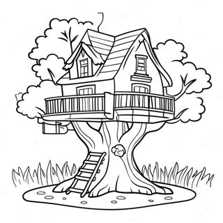 Pohadkovy Stromovy Dum Omalovanka 9959 813