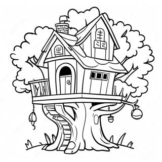 Pohadkovy Stromovy Dum Omalovanka 9959 814