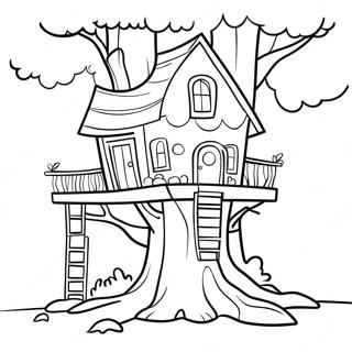 Pohadkovy Stromovy Dum Omalovanka 9959 815