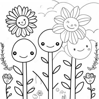 Omalovanka Podivnych Zahradnich Kvetin 99703 38453