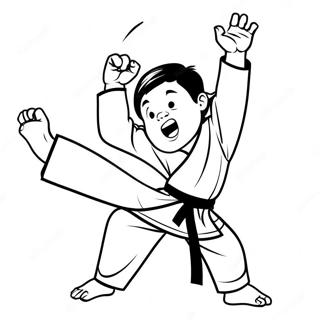 Omalovanka Karate Kid V Akci 99986-38670